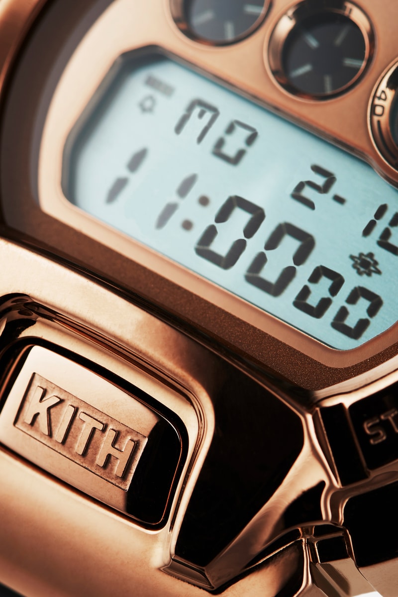 KITH Casio G-SHOCK GM-6900 Rose Gold