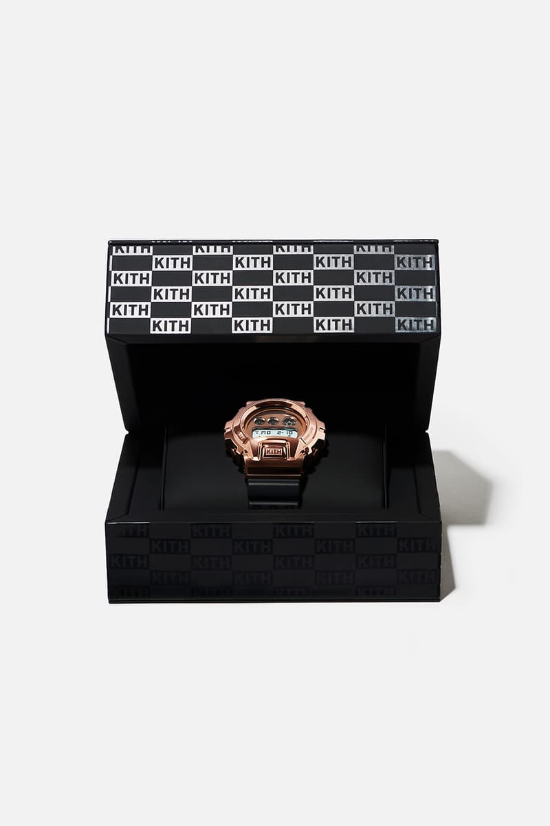 KITH Casio G-SHOCK GM-6900 Rose Gold