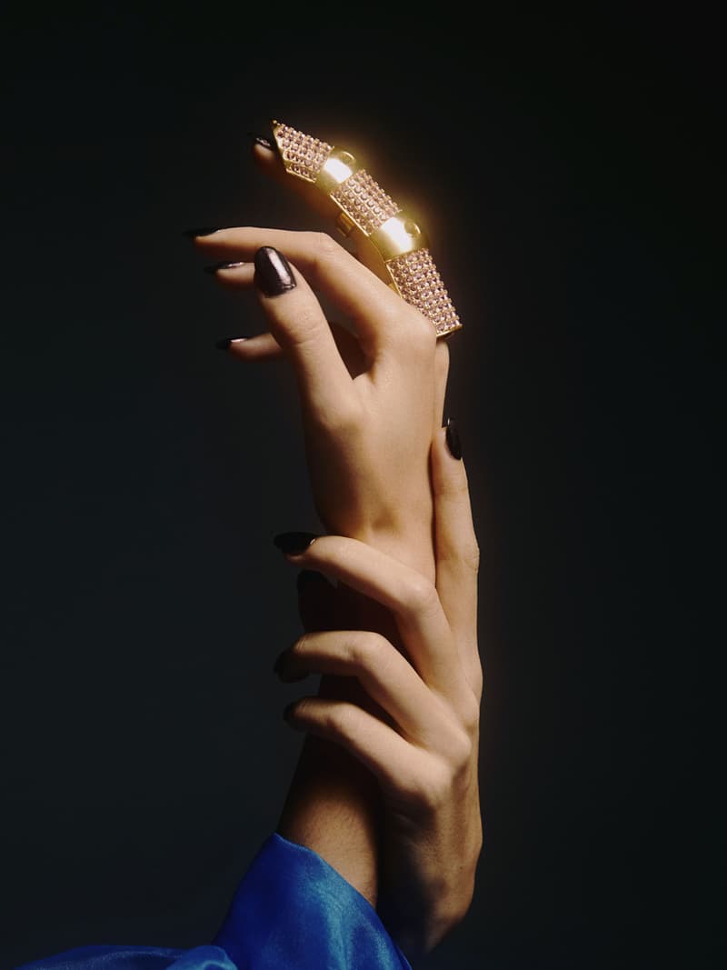 klarna Bea Åkerlund akerlund ring collaboration collection rose pink crystal pave full finger knuckle buy now pay later leap year leap day dress for success