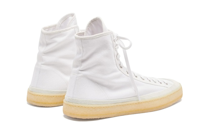 Lemaire Crepe Sole Canvas Sneakers Release shoes classic shoes sneakers trainers gum leather suede matchesfashion 