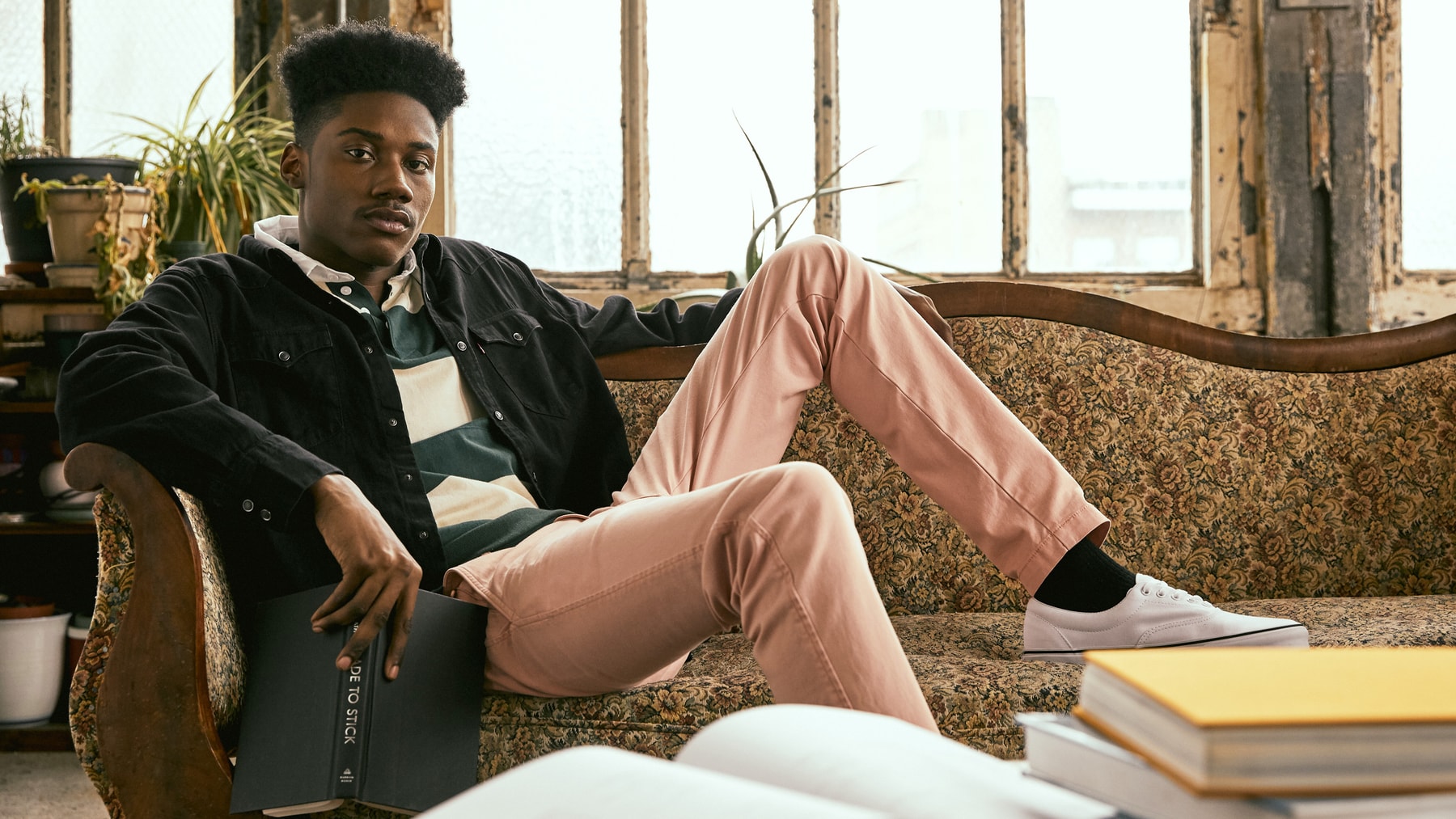 Levi's XX Chino Pant Is Universal Chaotic Neutral Expressive Pastel cropped and tailored