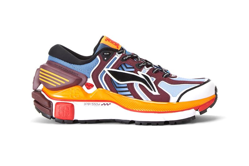 li ning sun chaser blue orange burgundy white red running shoe release date info photos price