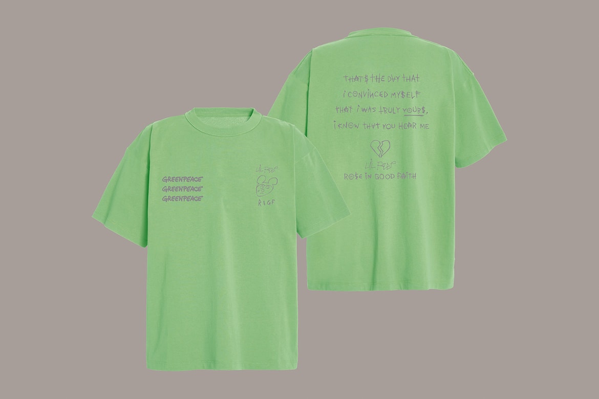 Lil Peep X Rose In Good Faith Greenpeace Capsule Collection Hypebeast Lil Peep X Rose In Good Faith Greenpeace Capsule Collection Hypebeast