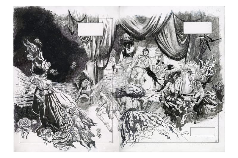 "Line and Frame: A Survey of European Comic Art" Daneses/Corey Gallery Art9 Comic Strips Books Television Series Film