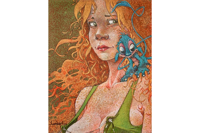 "Line and Frame: A Survey of European Comic Art" Daneses/Corey Gallery Art9 Comic Strips Books Television Series Film