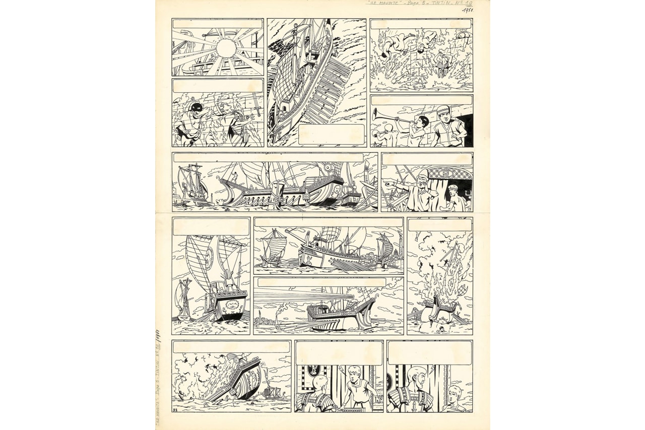 "Line and Frame: A Survey of European Comic Art" Daneses/Corey Gallery Art9 Comic Strips Books Television Series Film 