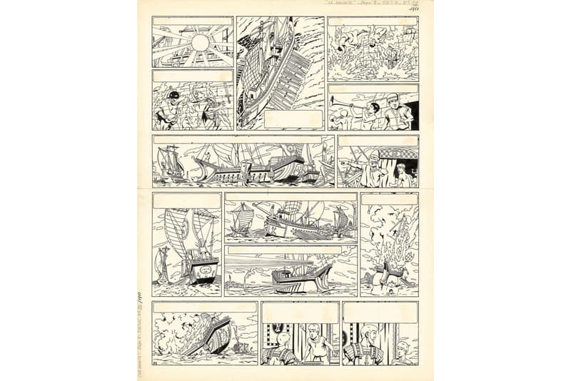"Line and Frame: A Survey of European Comic Art" Daneses/Corey Gallery Art9 Comic Strips Books Television Series Film