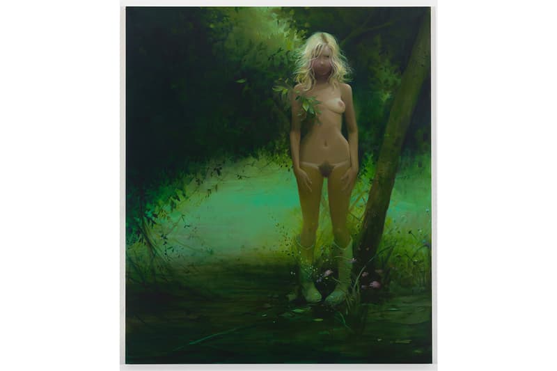 lisa yuskavage wilderness exhibition artworks paintings
