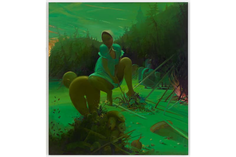 lisa yuskavage wilderness exhibition artworks paintings