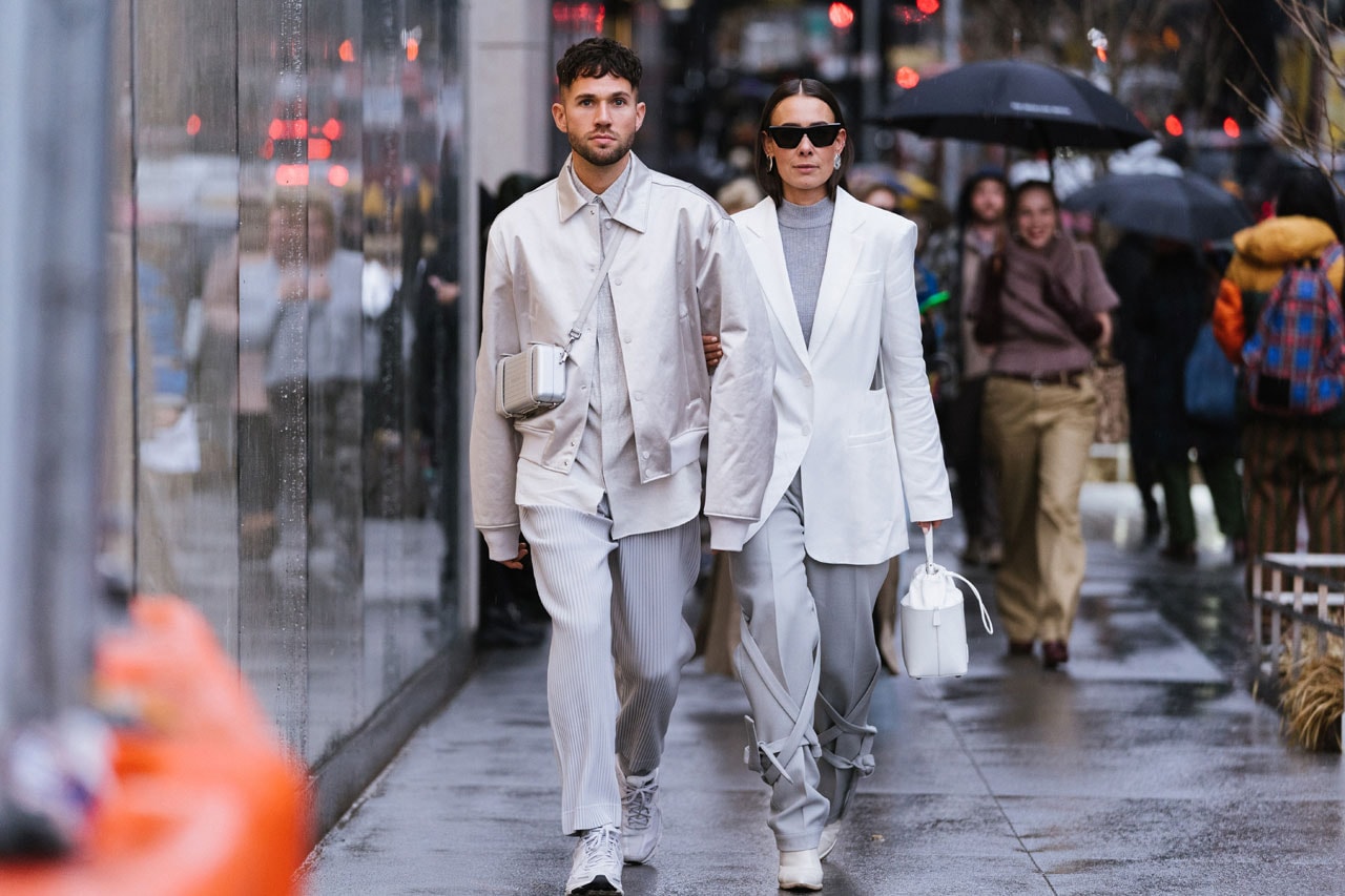 look of the week hypebeast outfit mens monochrome monochromatic style inspiration 2020