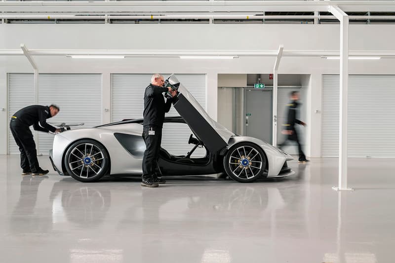 Lotus Evija All-Electric 2000 PS Hypercar Unveiled Closer Look Official Release Information Hethel UK New Factory 2020 Deliveries Prototype Race Track Car British