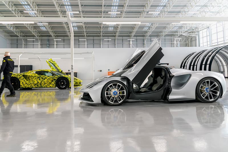 Lotus Evija All-Electric 2000 PS Hypercar Unveiled Closer Look Official Release Information Hethel UK New Factory 2020 Deliveries Prototype Race Track Car British