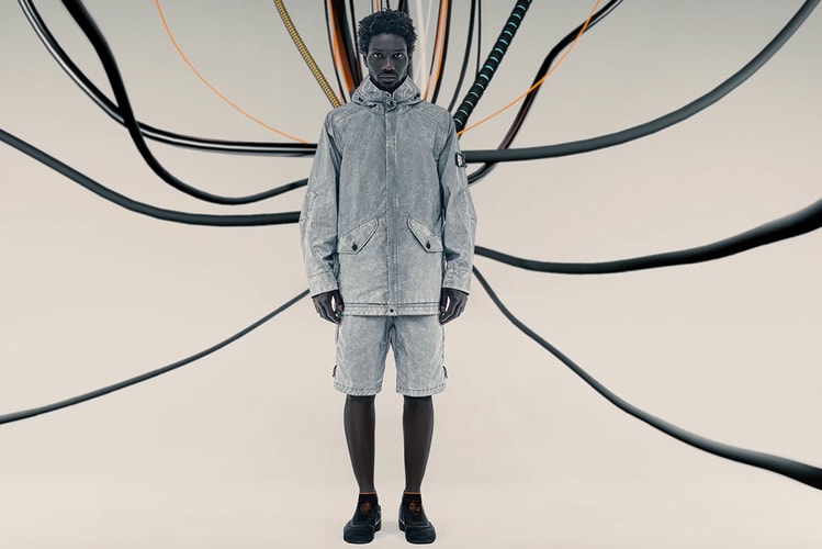 Stone Island Focuses on Bold Patina With Its Plated Reflective "Dust" Shorts & Parka