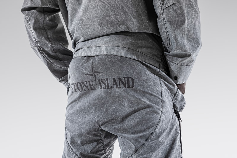 LUISAVIAROMA Exclusive Stone Island Plated Reflective Dust Shorts Parka Release Info Buy