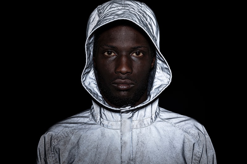 LUISAVIAROMA Exclusive Stone Island Plated Reflective Dust Shorts Parka Release Info Buy