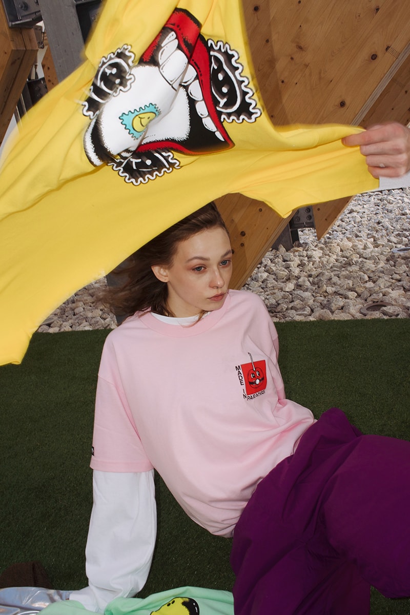 Made in Paradise Fall Winter 2020 Collection Lookbook Release Info Buy Price T shirts Hoodies NARI Little Funny Face Kelsey Niziolek