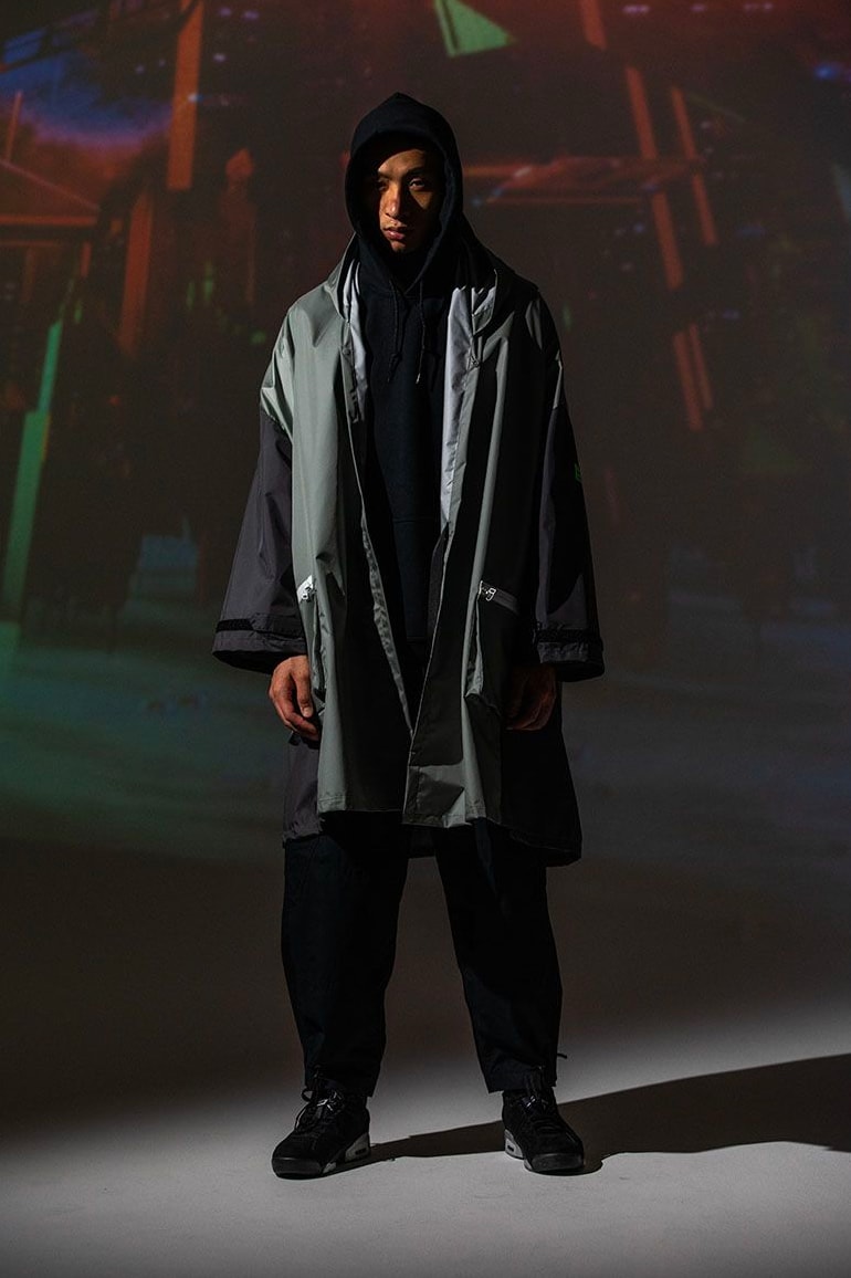 MAGIC STICK Spring Summer 2020 Lookbook collection capsule tokyo collaboration wild things avirex technical discus athletic japanese designer coats jackets pullover anoraks