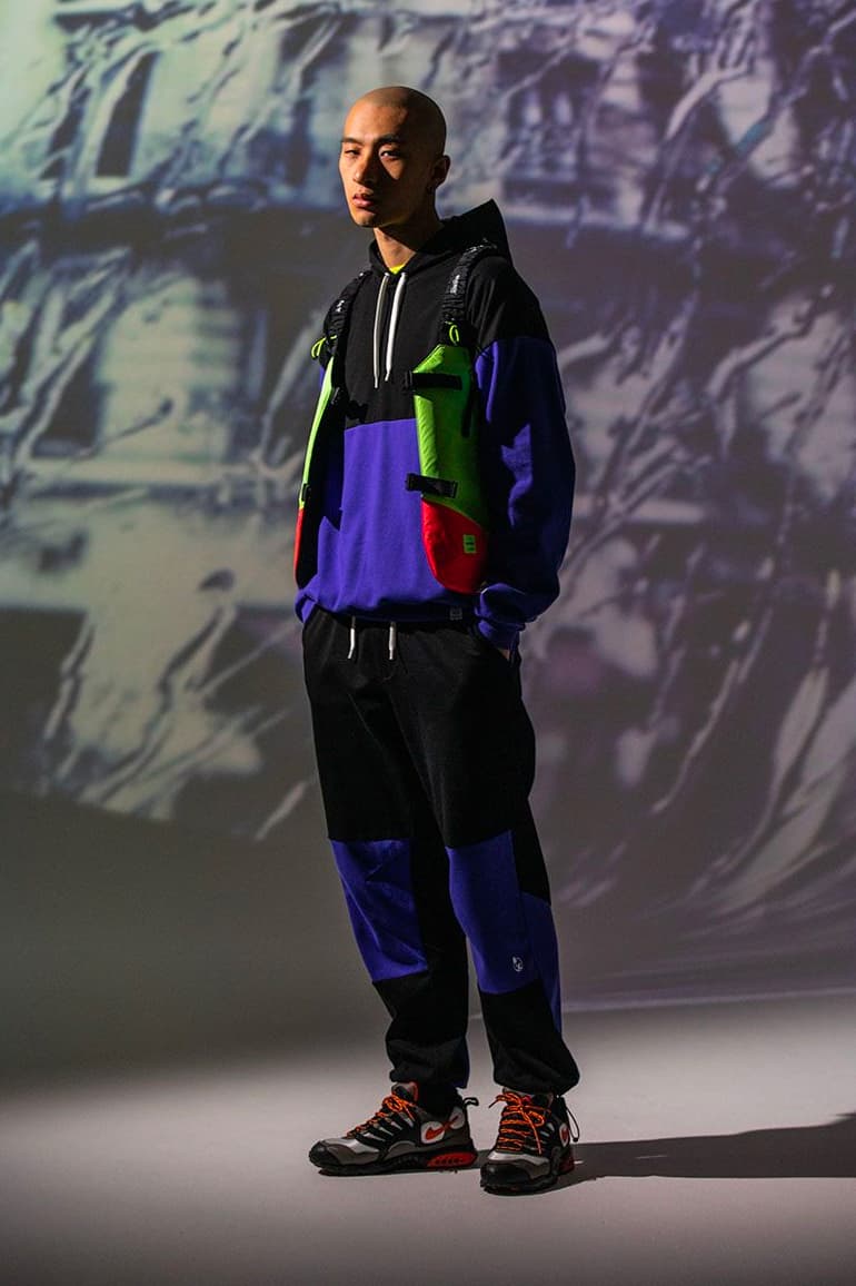 MAGIC STICK Spring Summer 2020 Lookbook collection capsule tokyo collaboration wild things avirex technical discus athletic japanese designer coats jackets pullover anoraks