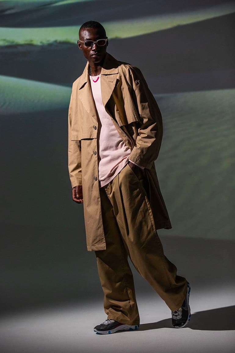 MAGIC STICK Spring Summer 2020 Lookbook collection capsule tokyo collaboration wild things avirex technical discus athletic japanese designer coats jackets pullover anoraks