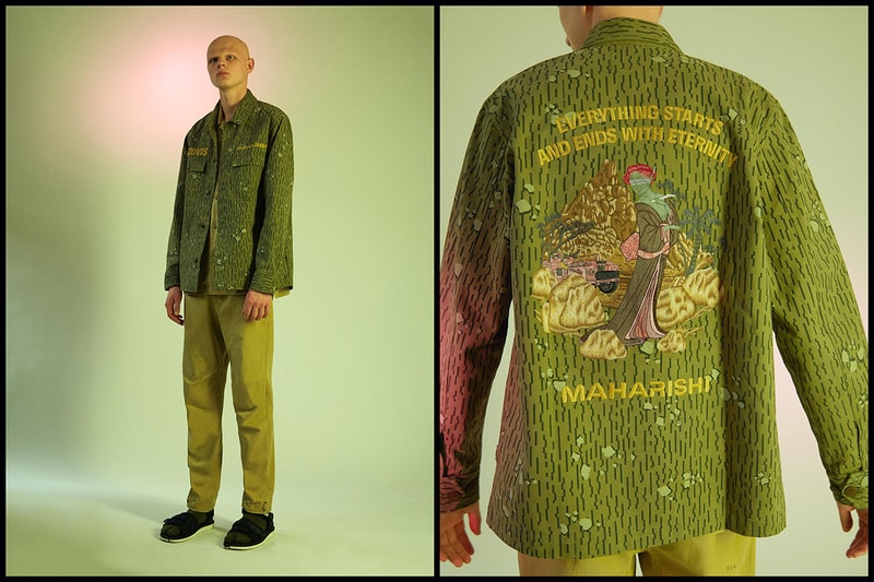 maharishi Spring/Summer 2020 Collection Lookbook Release Information Drop Dates "2020VISION" Vintage Scajan-Style Embroidery 3M Materials 