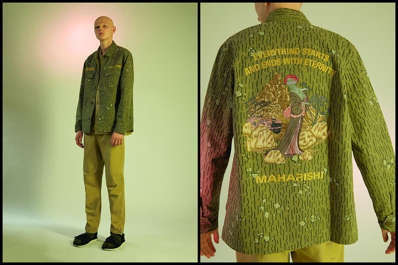 maharishi Spring/Summer 2020 Collection Lookbook Release Information Drop Dates "2020VISION" Vintage Scajan-Style Embroidery 3M Materials