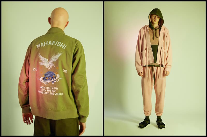 maharishi Spring/Summer 2020 Collection Lookbook Release Information Drop Dates "2020VISION" Vintage Scajan-Style Embroidery 3M Materials 