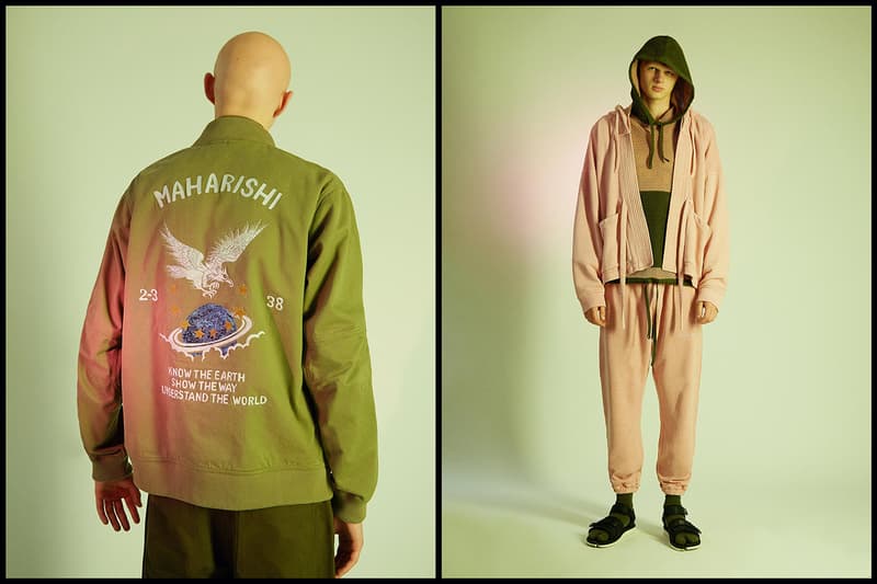 maharishi Spring/Summer 2020 Collection Lookbook Release Information Drop Dates "2020VISION" Vintage Scajan-Style Embroidery 3M Materials