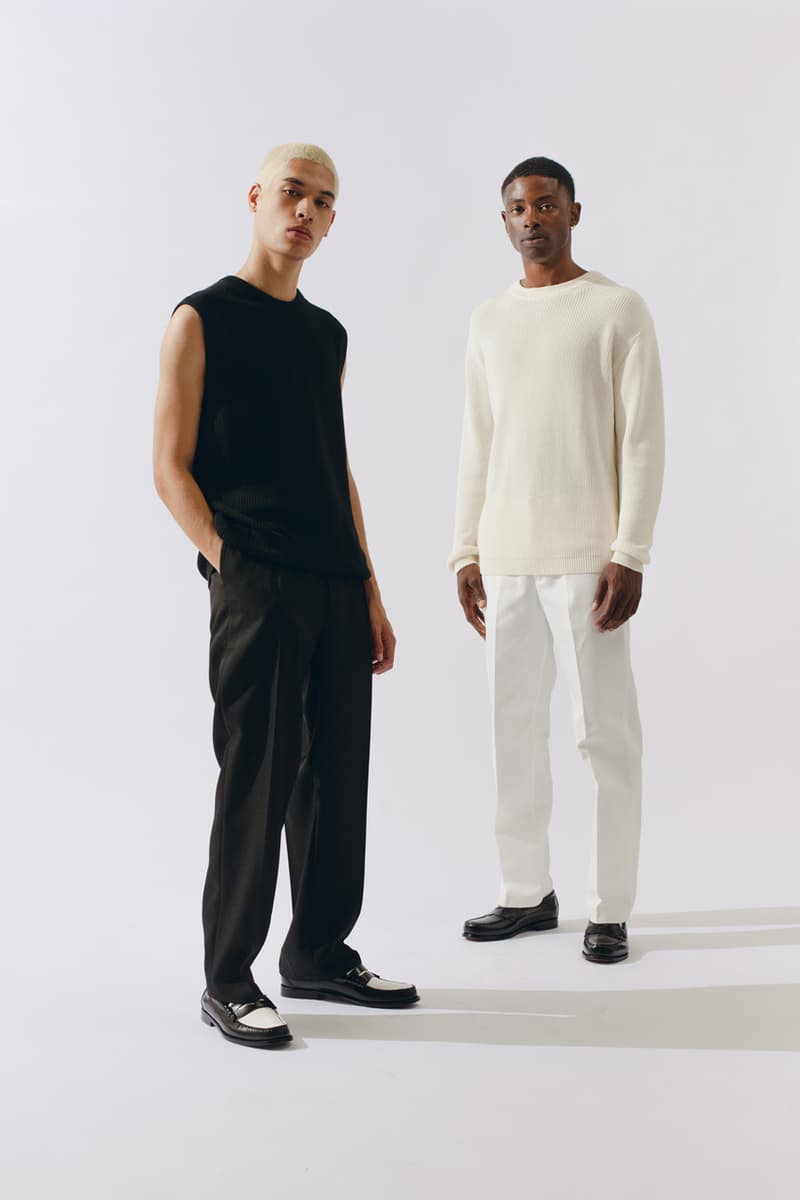 Maiden Noir Spring/Summer 2020 Collection Info "Space, Light, Order"  Le Corbusier Modern Purism Philosophy Jackets Blazers Shorts Pants Bucket Hats Blazers Shirts Vests