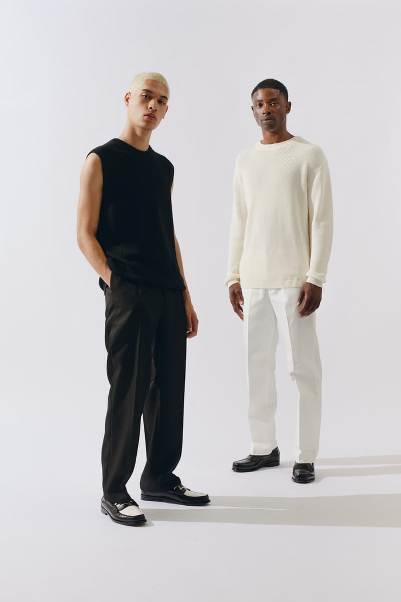 Maiden Noir Spring/Summer 2020 Collection Info "Space, Light, Order" Le Corbusier Modern Purism Philosophy Jackets Blazers Shorts Pants Bucket Hats Blazers Shirts Vests