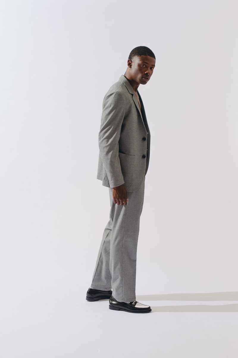 Maiden Noir Spring/Summer 2020 Collection Info "Space, Light, Order"  Le Corbusier Modern Purism Philosophy Jackets Blazers Shorts Pants Bucket Hats Blazers Shirts Vests