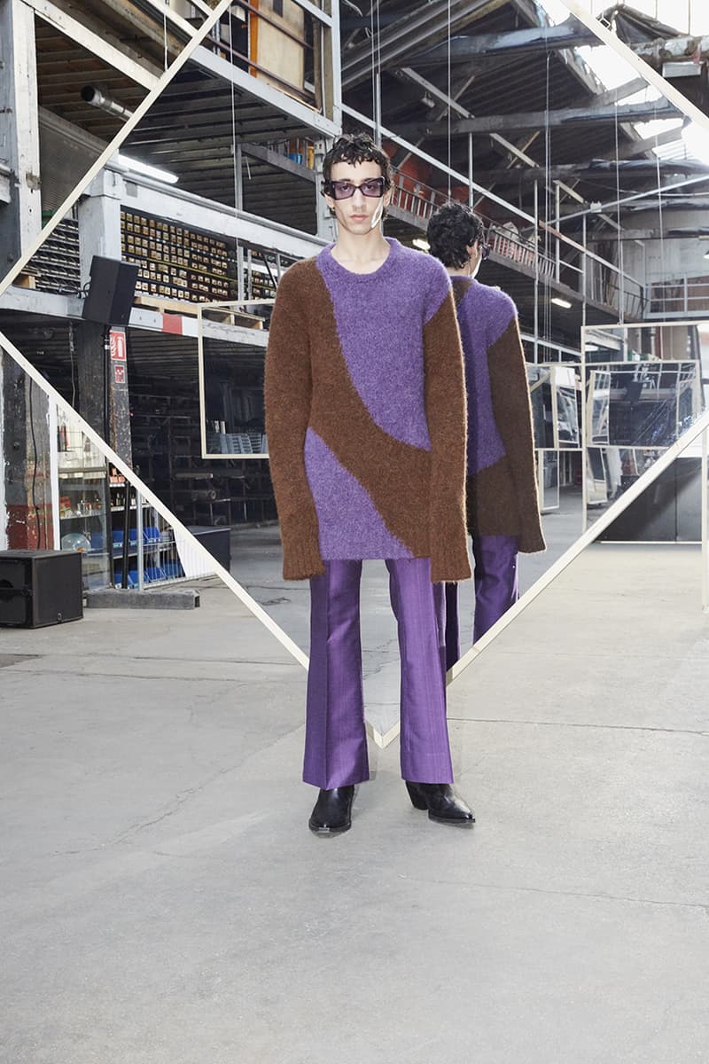 Maison Kitsuné Fall/Winter 2020 Collection Yuni Ahn Creative Director Last Season Menswear Womenswear Lookbooks l'Homme l'Femme '70s Rock Grunge Color