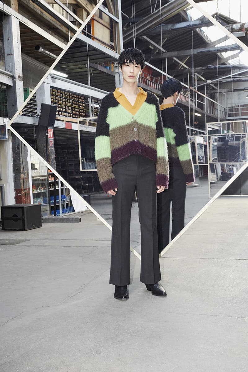 Maison Kitsuné Fall/Winter 2020 Collection Yuni Ahn Creative Director Last Season Menswear Womenswear Lookbooks l'Homme l'Femme '70s Rock Grunge Color