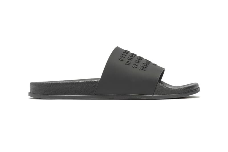 Maison Margiela Shower Slider Sandle Release hbx release Info