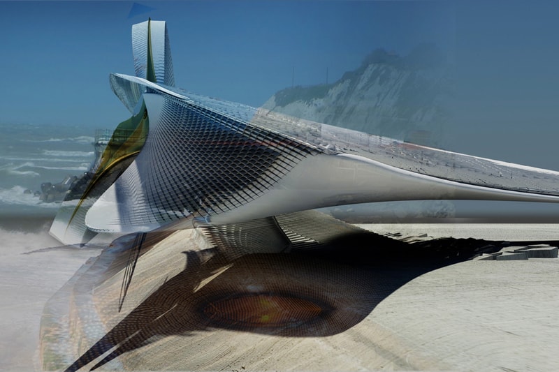 Margot Krasojević Architecture Hydroelectric Sculpture Gallery Design Sochi Russia Water Turbine Renewable Energy Electricity