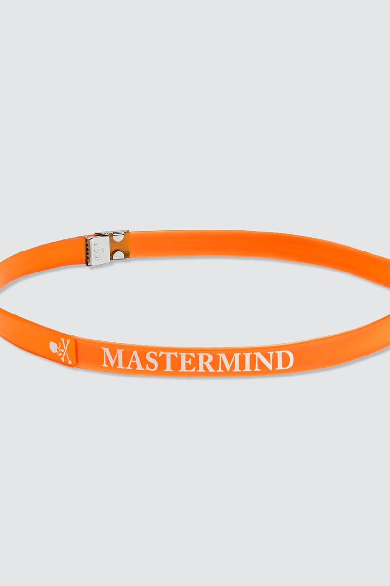 mastermind WORLD Vinyl Belt Release Info Buy Price Black Red Pink Yellow Orange