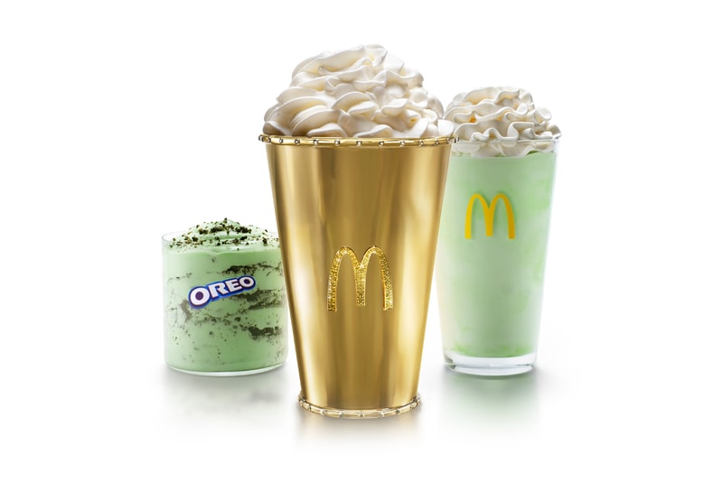 McDonalds $100K USD Golden Shamrock Shake Info Release Celebrate 50 Year Anniversary 