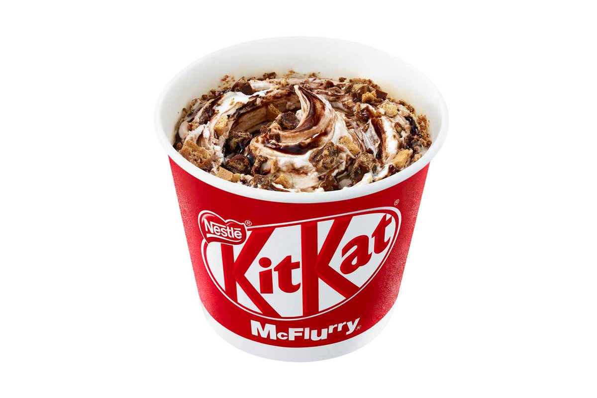 kitkat mcflurry mcdonalds ice cream fast food snacks japan promotion