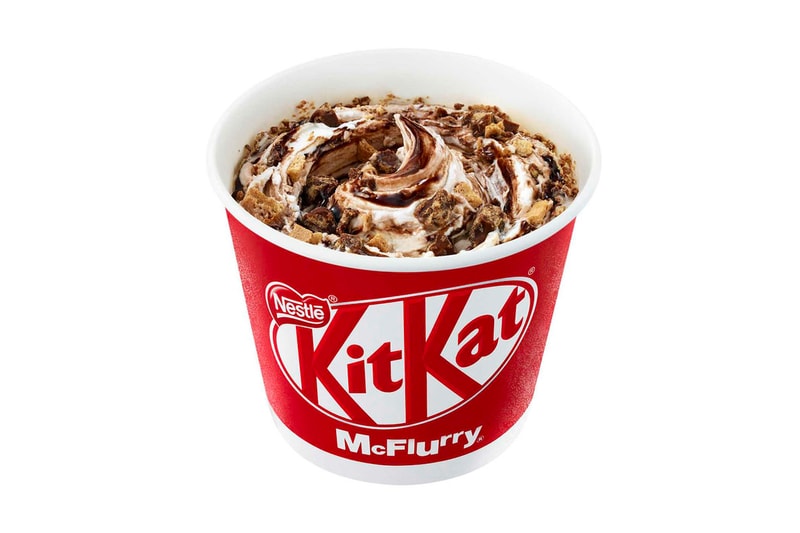 kitkat mcflurry mcdonalds ice cream fast food snacks japan promotion