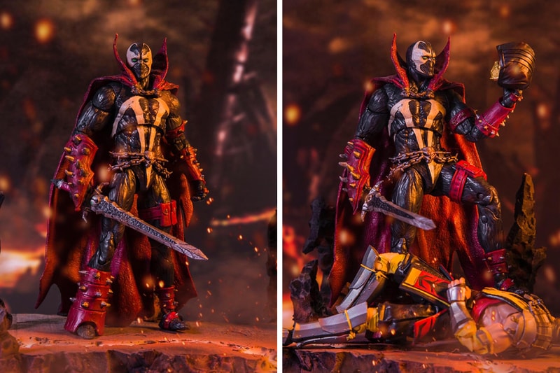 todd mcfarlane toys mortal kombat 11 netherrealm studios spawn figure warner bros interactive entertainment scorpion head