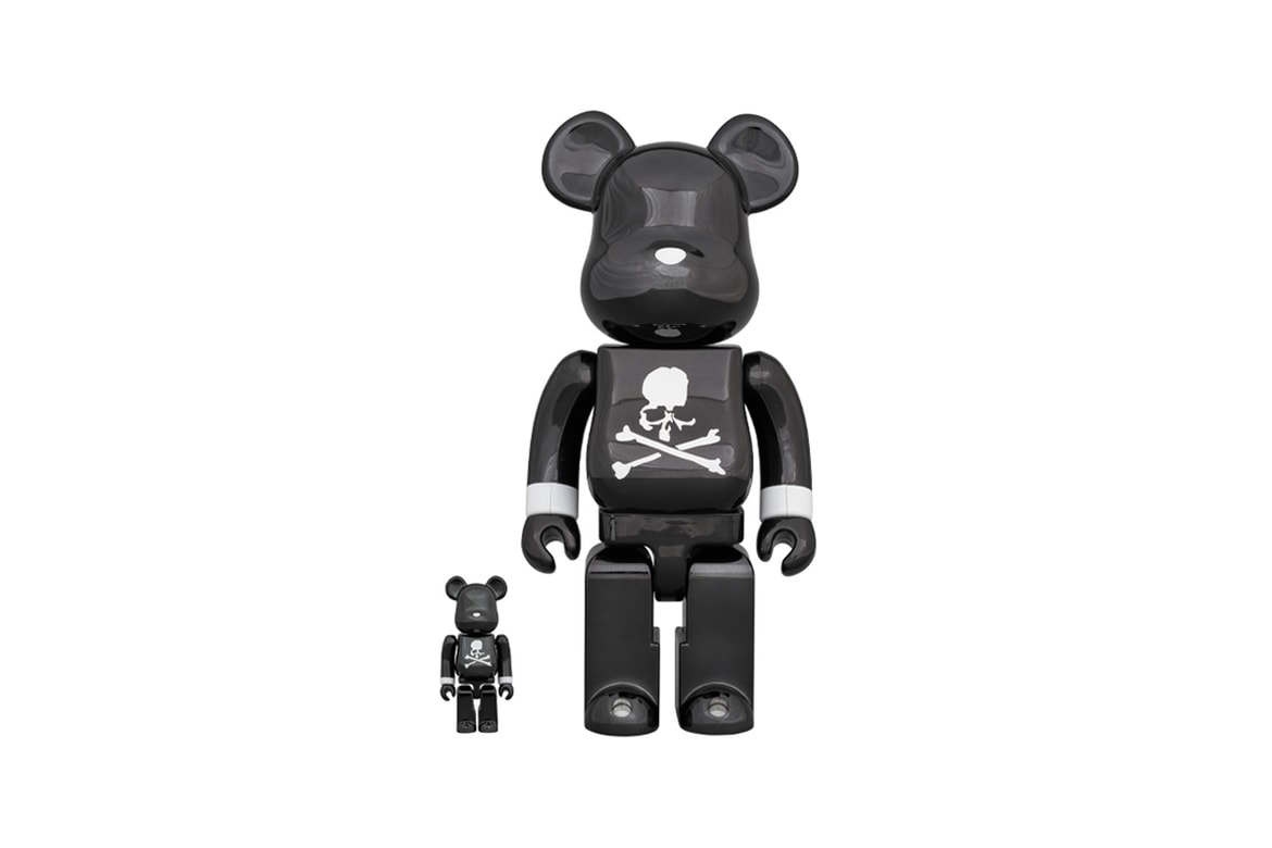Mastermind Japan X Medicom Toy Black Chrome Be Rbrick 100 400 Hypebeast