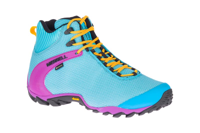 Merrell GORE-TEX Chameleon 8 Storm Info outdoors Vibram CLEANSPORT NXT Flexplate