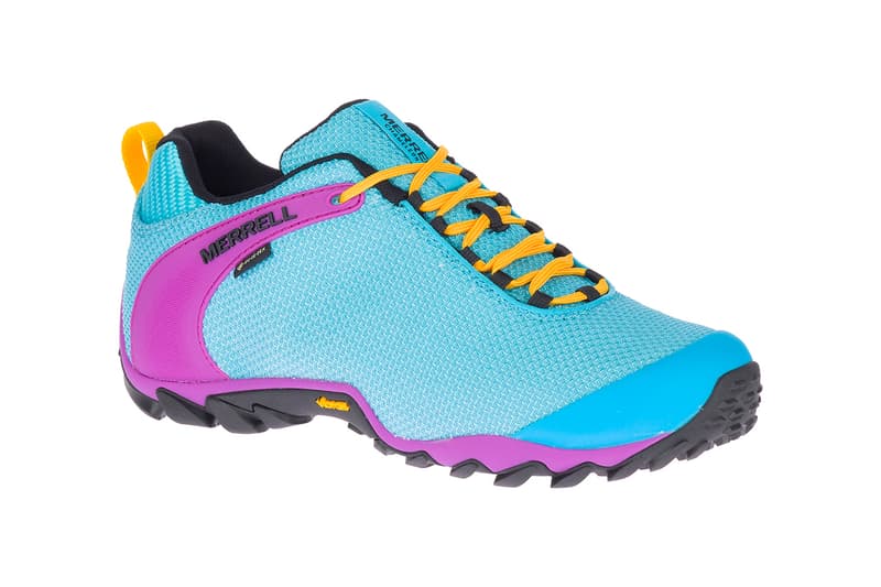 Merrell GORE-TEX Chameleon 8 Storm Info outdoors Vibram CLEANSPORT NXT Flexplate 