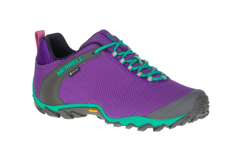 Merrell GORE-TEX Chameleon 8 Storm Info outdoors Vibram CLEANSPORT NXT Flexplate 