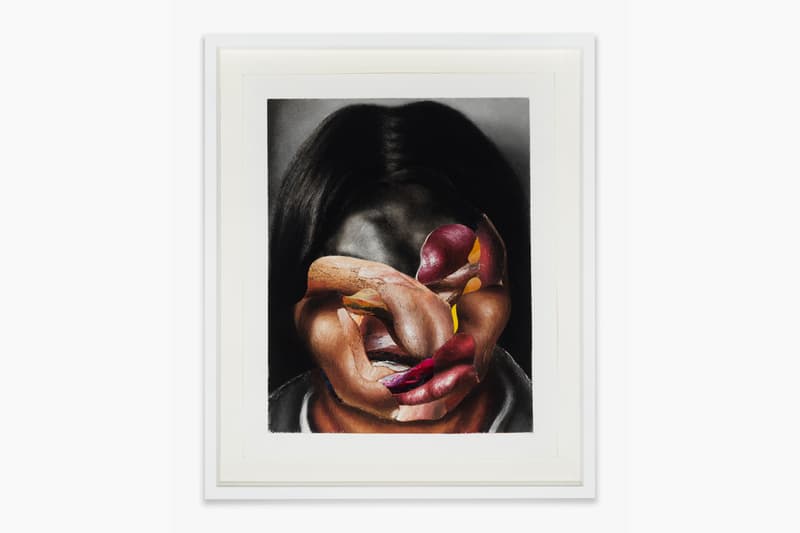 Nathaniel Mary Quinn Exhibition "Soil, Seed, and Rain" Rhona Hoffman Gallery Paintings Expressionistic Cubism Deconstruction Portraits