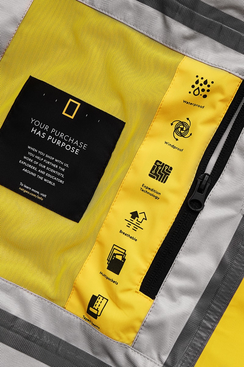 National Geographic "Urban Tech" SS20 Apparel Collection menswear spring summer 2020 europe jacket tee shirt sustainable pants coat technical