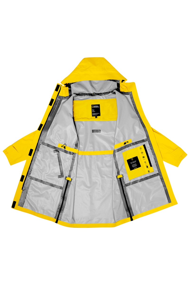 National Geographic "Urban Tech" SS20 Apparel Collection menswear spring summer 2020 europe jacket tee shirt sustainable pants coat technical