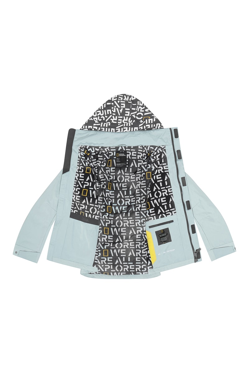 National Geographic "Urban Tech" SS20 Apparel Collection menswear spring summer 2020 europe jacket tee shirt sustainable pants coat technical