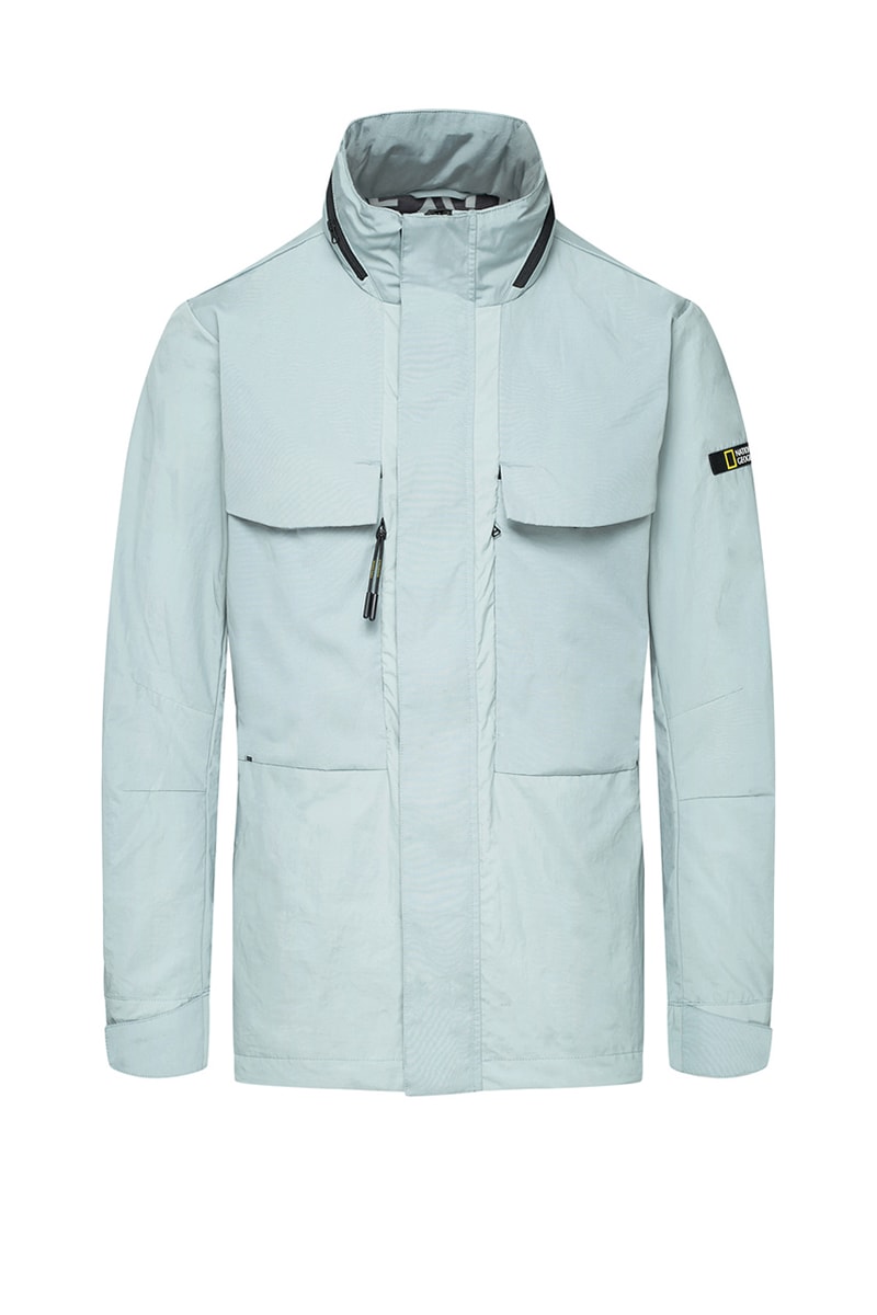 National Geographic "Urban Tech" SS20 Apparel Collection menswear spring summer 2020 europe jacket tee shirt sustainable pants coat technical