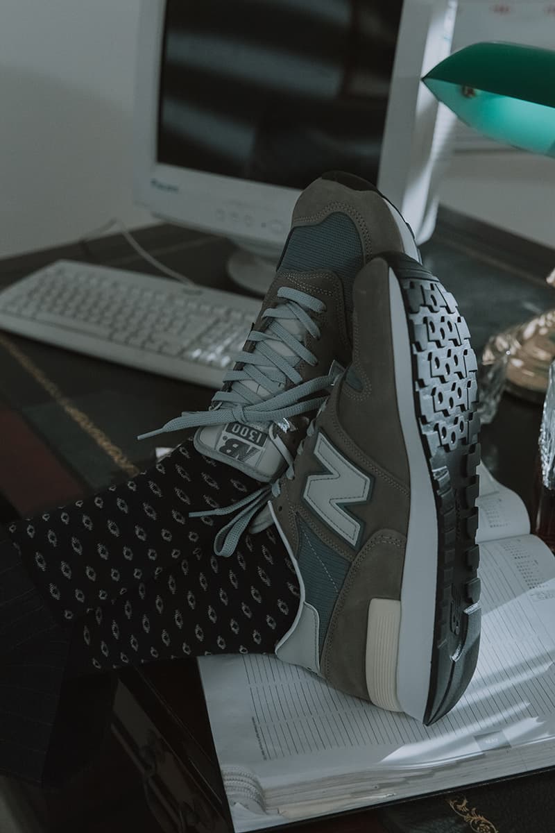 new balance 1300JP sevenstore liverpool release information buy cop purchase patrick bateman 1980s gordon gekko wall street american psycho