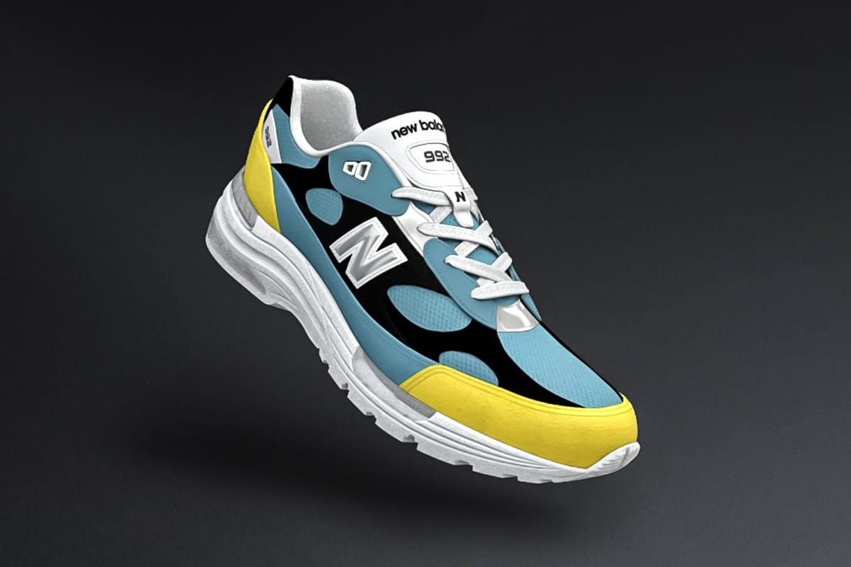 new balance 992 homme or
